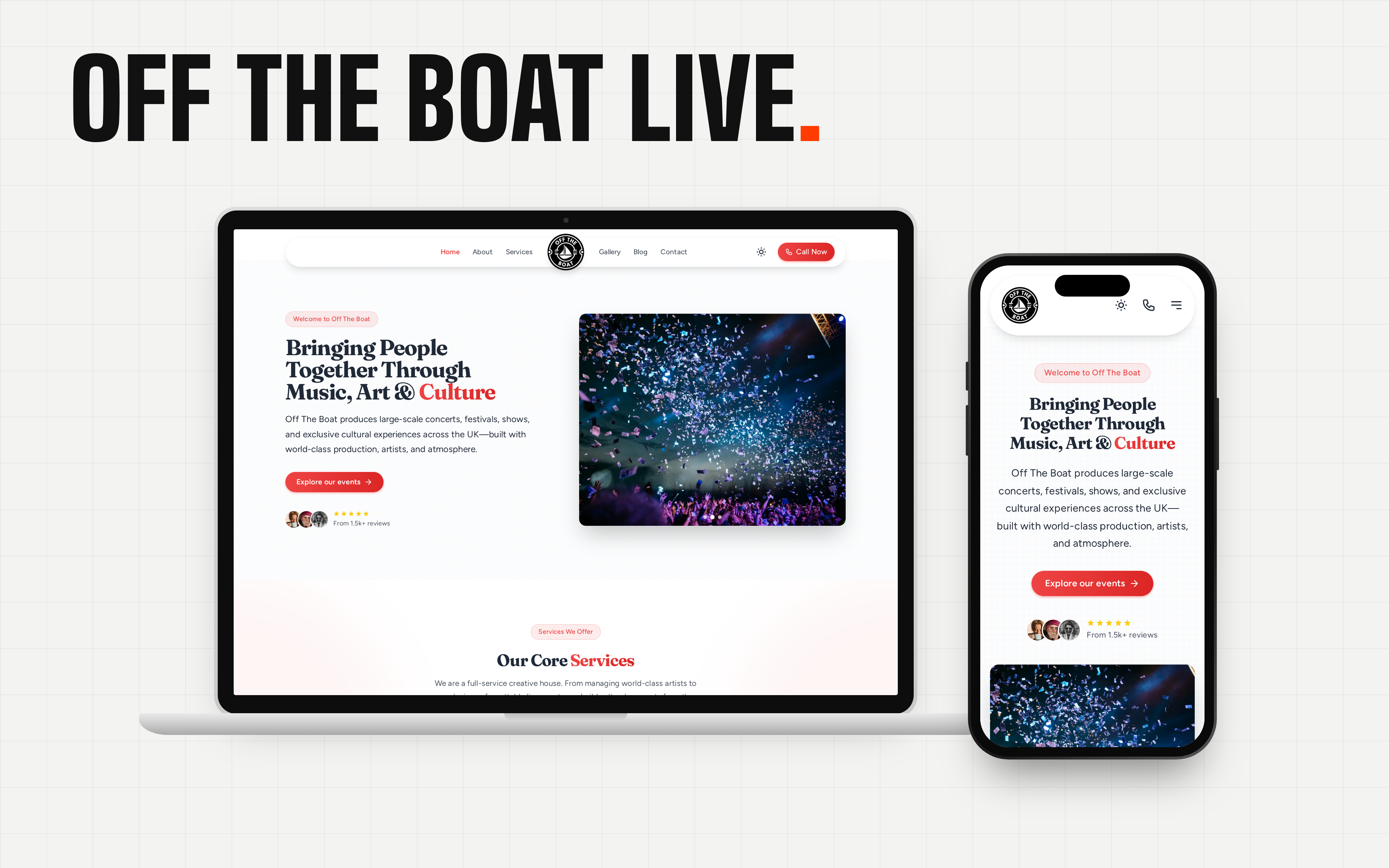 Off The Boat Live