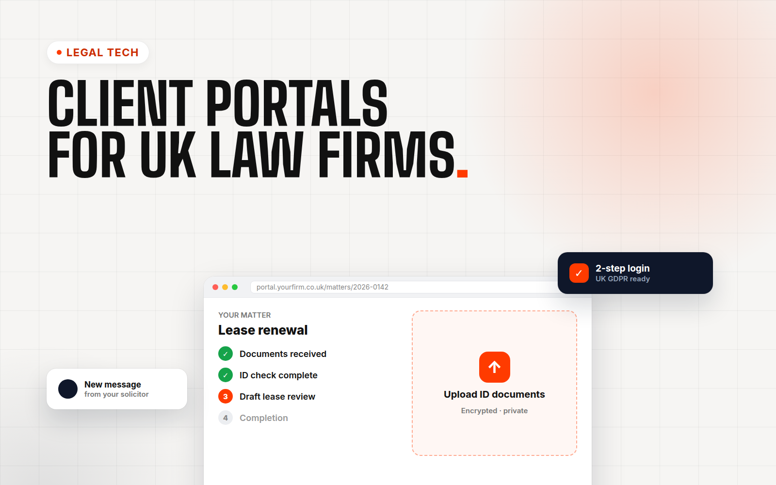 Client Portals for UK Law Firms: What to Build, What to Avoid