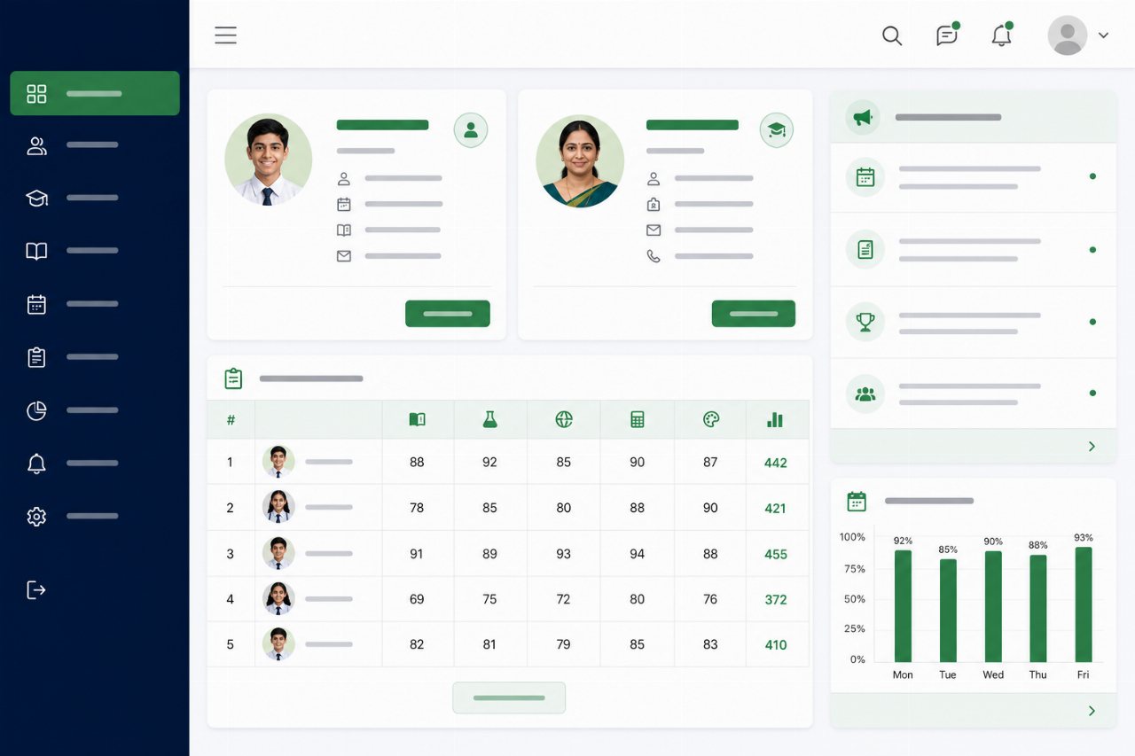 School Management System — Tangail Residential School & College